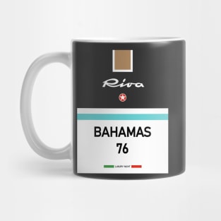 Riva Bahamas 76 Aquarama Italy Mug